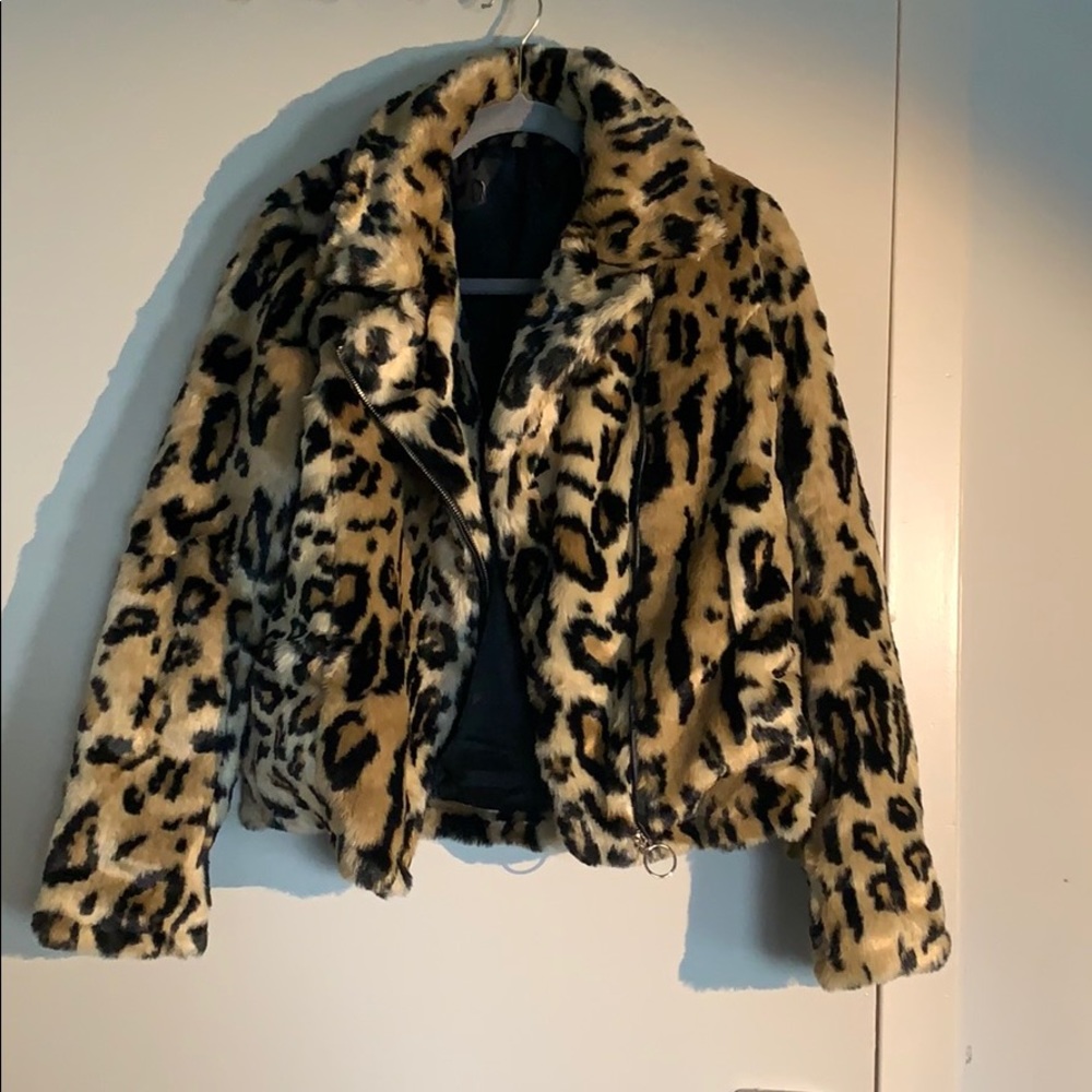 Cheetah Print Jacket